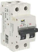 IEK ARMAT Автоматический выключатель M10N 2P B 6А AR-M10N-2-B006