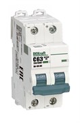 Dekraft Автоматический выключатель 2P 63A х-ка C 500В DC ВА-105 13397DEK