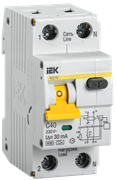 IEK KARAT Автоматический выключатель дифференциального тока 32 C40 30мА MAD22-5-040-C-30