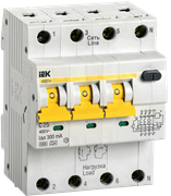 IEK KARAT Дифференциальный автоматический выключатель АВДТ 34 C25 300мА MAD22-6-025-C-300