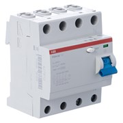 Выключатель дифференциального тока ABB F204 4П 25А 300мА 2CSF204001R3250, тип AC, F204 AC-25/0.3