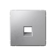 ArtGallery Алюминий Накладка для информационных функций типа Keystone GAL000384