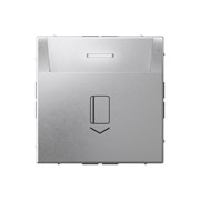 Systeme Electric ArtGallery Алюминий Выключатель карточный 10А, без задержки времени, быстр.клемм. GAL000314S