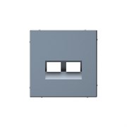 Systeme Electric ArtGallery Грифель Накладка двойная для информационных функций типа Keystone GAL000790