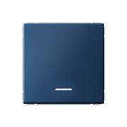 ArtGallery Аквамарин Выключатель 1-клавишный с подсветкой, сх.1а, 10АХ, механизм GAL001113