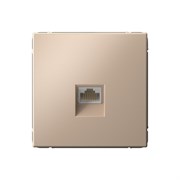 Systeme Electric ArtGallery Песочный Розетка компьютерная RJ45, кат. 5е, механизм GAL001283