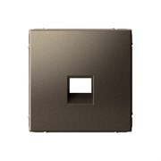 ArtGallery Мокко Накладка для информационных функций типа Keystone GAL000684