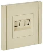 FORTE&PIANO Роз. комп. 2-ая RJ45 кат.5E FP433 ван. IEK FP-K20-1-K10