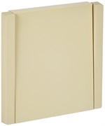 IEK FORTE&PIANO Ваниль Выключатель 1-кл самовозвратный 10А FP410 FP-V14-0-10-1-K10