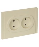 FORTE&PIANO Роз. 2-я без з/к з/ш б/к 10А FP426 ван. IEK FP-R20-10-1-K10