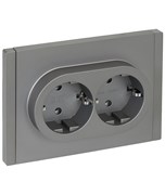 FORTE&PIANO Роз. 2-я с з/к без з/ш б/к 16А FP524 ст. IEK FP-R21-16-1-K46