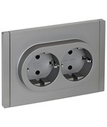 FORTE&PIANO Роз. 2-я с з/к з/ш б/к 16А FP523 ст. IEK FP-R24-16-1-K46