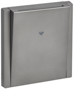 IEK FORTE&PIANO Сталь Выключатель карточный 30А FP543 FP-V11-0-10-1-K46