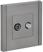 FORTE&PIANO Роз. двойная TV+SAT FP538 ст. IEK FP-AF20-O-K46