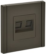 FORTE&PIANO Роз. комп. 2-ая RJ45 кат.6 FP334 сер. IEK FP-K20-2-K03