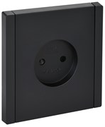 FORTE&PIANO Роз. без з/к с з/ш в/к 10А FP117 чер. IEK FP-R13-10-K02