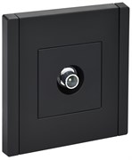 FORTE&PIANO Роз. TV проходная FP129 чер. IEK FP-A10-P-K02