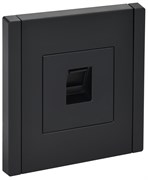 FORTE&PIANO Роз. комп. RJ45 кат.6 FP131 чер. IEK FP-K10-2-K02