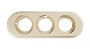 Bironi Лизетта пластик слоновая кость рамка 3-ая BF1-630-211