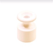 Bironi пластик слоновая кость изолятор 100шт/уп B1-551-211-100