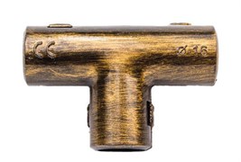 Bironi пластик медный век тройник для труб D16 5шт/уп BTT1-16-16-5