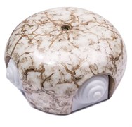 Bironi Фаберже керамика мрамор золото распределительная коробка 86*50мм (4 ввода в комплекте) B2-521-090/18-K