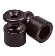 Bironi пластик коричневый изолятор 10шт/уп B1-551-22-10