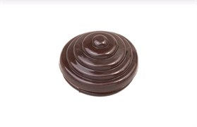 BIRONI Пластик Коричневый Заглушка для распред.коробок 20шт/уп/уп R-Z-22-20