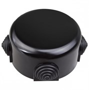 Bironi Ришелье пластик чёрный распределительная коробка 90мм (4 ввода в комплекте) R1-523-23-K