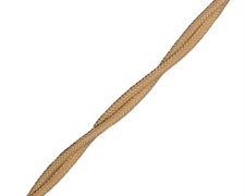 Bironi песочное золото матовый витой провод 3*1,5 10м B1-434-719-10