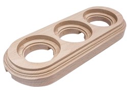 Bironi Лизетта бук натурэль рамка 3-ая на бревно 240мм BFC24-630-10