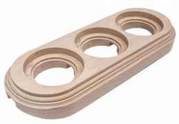 Bironi Лизетта бук натурэль рамка 3-ая на бревно 200мм BFC20-630-10