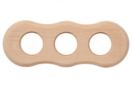 Bironi Шедель бук натурэль рамка 3-ая форма восьмерка (скрытый монтаж) BF8-630-10