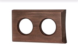 Bironi Шедель бук винтаж рамка 2-ая на бревно 200мм (скрытый монтаж) BF4C20-620-18