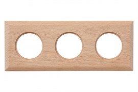 Bironi Шедель бук натурэль рамка 3-ая форма квадрат (скрытый монтаж) BF4-630-10