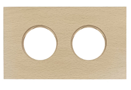 BIRONI Шедель Форест Бук Светлый бук Рамка 2-ая (скрытый монтаж) BF7-620-110