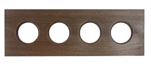 BIRONI Шедель Форест Бук Винтаж Рамка 4-ая (скрытый монтаж) BF7-640-18