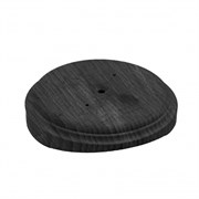 BIRONI Лизетта Бук Угольно-черный Рамка под распред. коробку 78мм на бревно 200мм BFC20-KR78-119