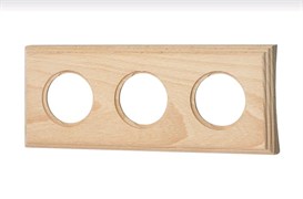 Bironi Шедель бук натурэль рамка 3-ая на бревно 240мм (скрытый монтаж) BF4C24-630-10