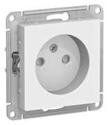 Systeme Electric AtlasDesign Лотос Розетка б/з со шторками, 16А, механизм ATN001349