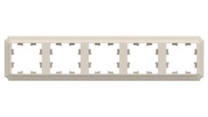 Systeme Electric AtlasDesign Antique бежевый рамка 5-ая, универсальная ATN100205
