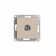 Systeme Electric AtlasDesign песочный розетка TV проходная 4DB, механизм ATN001292