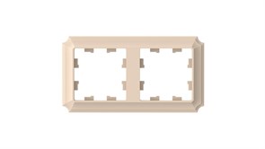 Systeme Electric AtlasDesign Antique песочный рамка 2-ая, универсальная ATN101202