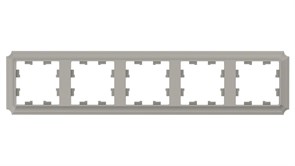 Systeme Electric AtlasDesign Antique шампань рамка 5-ая, универсальная ATN100505