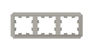 Systeme Electric AtlasDesign Antique шампань рамка 3-ая, универсальная ATN100503