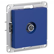 Systeme Electric AtlasDesign аквамарин розетка TV коннектор, механизм ATN001193