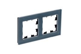 Systeme Electric AtlasDesign Nature натуральное стекло грифель рамка 2-ая ATN360702