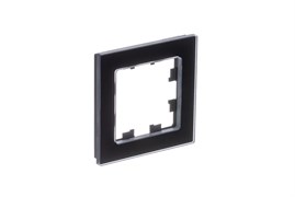 Systeme Electric AtlasDesign Nature натуральное стекло чёрный рамка 1-ая ATN361001