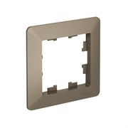 Systeme Electric AtlasDesign Air Шампань/дымчатый черный Рамка 1-ая ATN220501