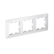 Systeme Electric AtlasDesign Air Лотос/дымчатый белый Рамка 3-ая ATN221303